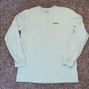 Green Long sleeve Patagonia shirt